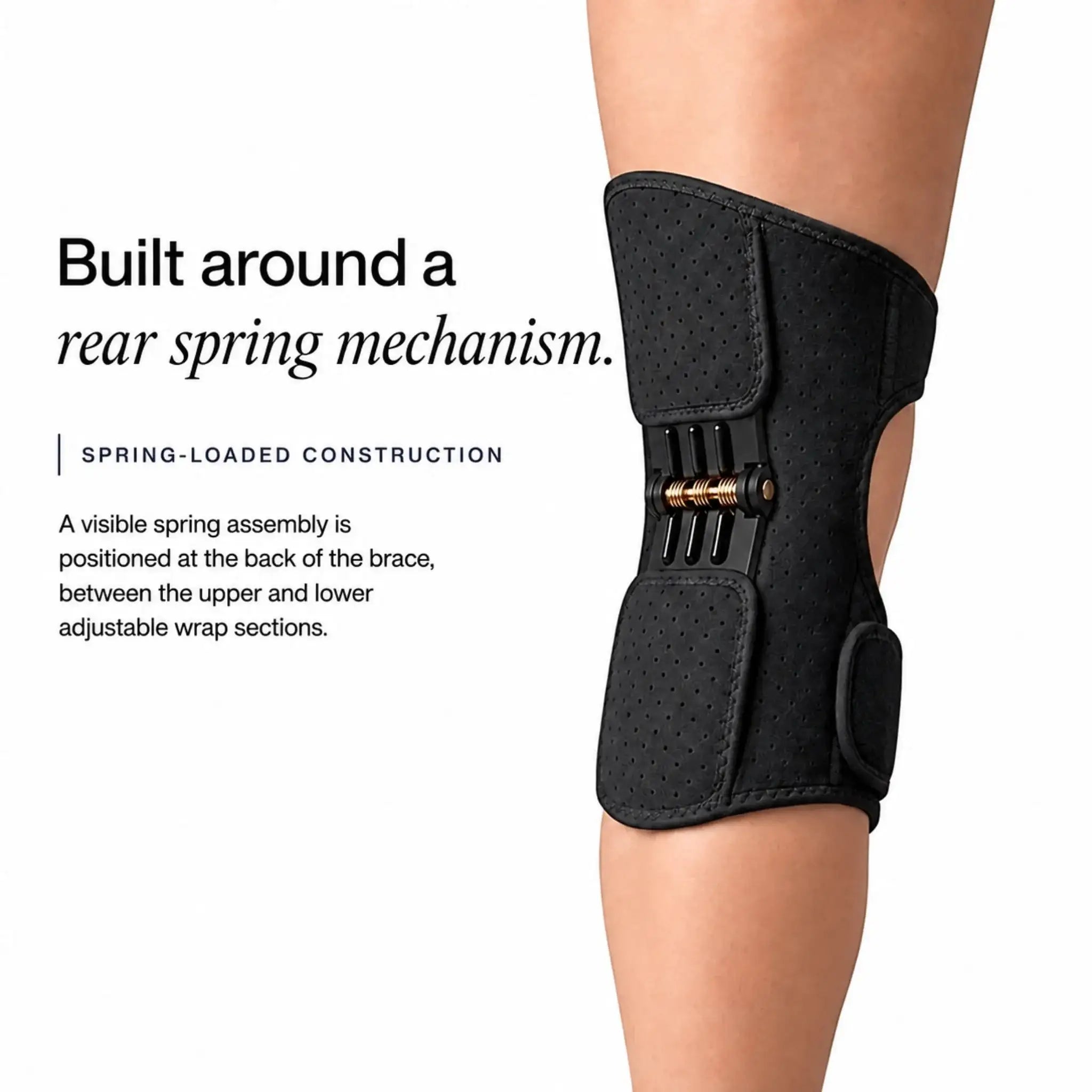 Spring-Assisted Knee Support Brace | Buy 1 Get 1 Free