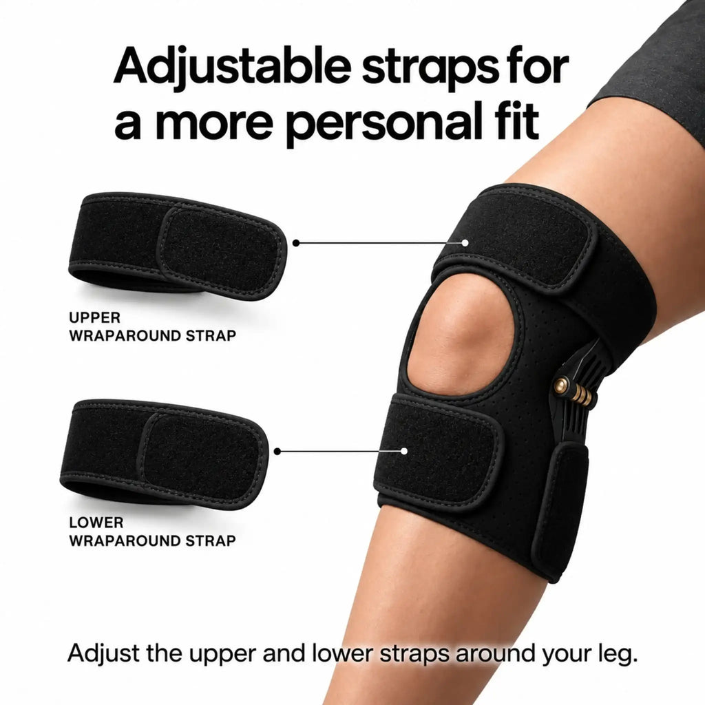 Spring-Assisted Knee Support Brace | Buy 1 Get 1 Free