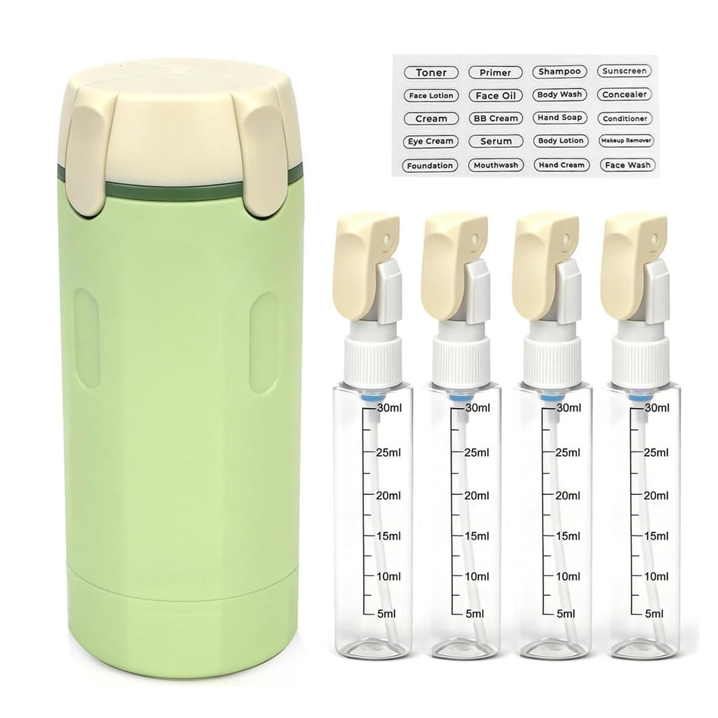 4-in-1 Leakproof Travel Bottle Kit
