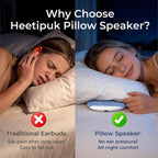 Ultra-Thin Bluetooth Pillow Speaker