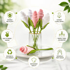Rose Bud Napkin Holder Set