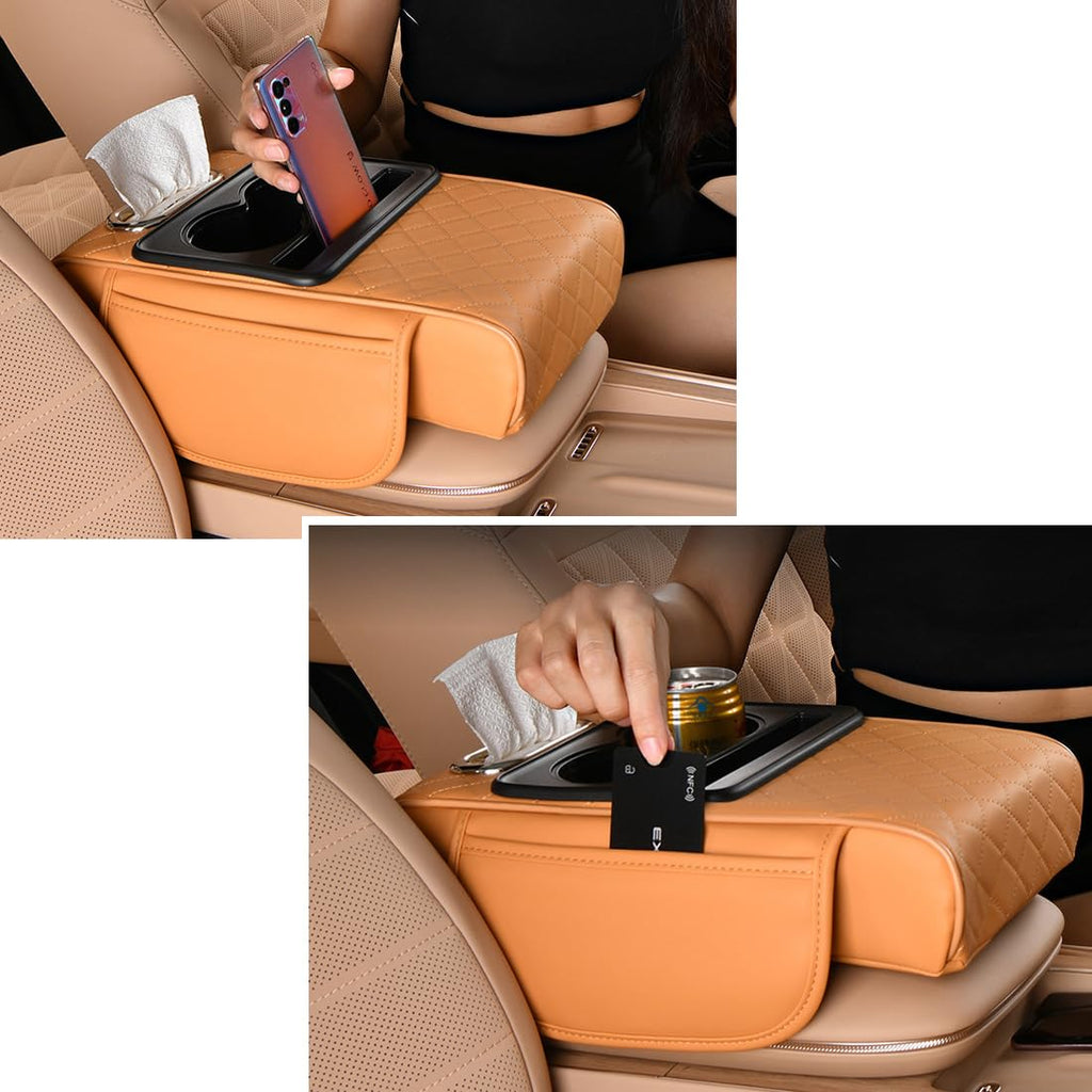 5-in-1 Car Console Organizer