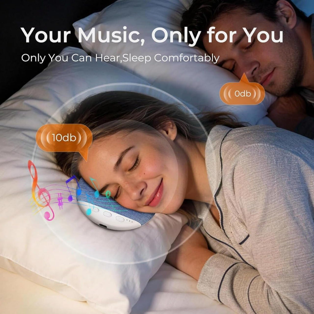 Ultra-Thin Bluetooth Pillow Speaker