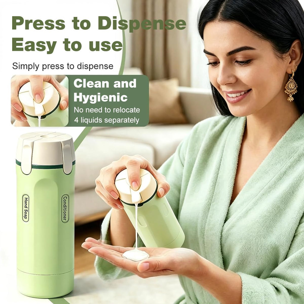 4-in-1 Leakproof Travel Bottle Kit