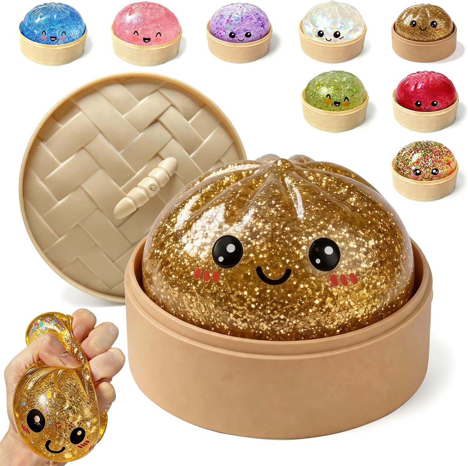 Cute Dumpling Stress Relief Ball