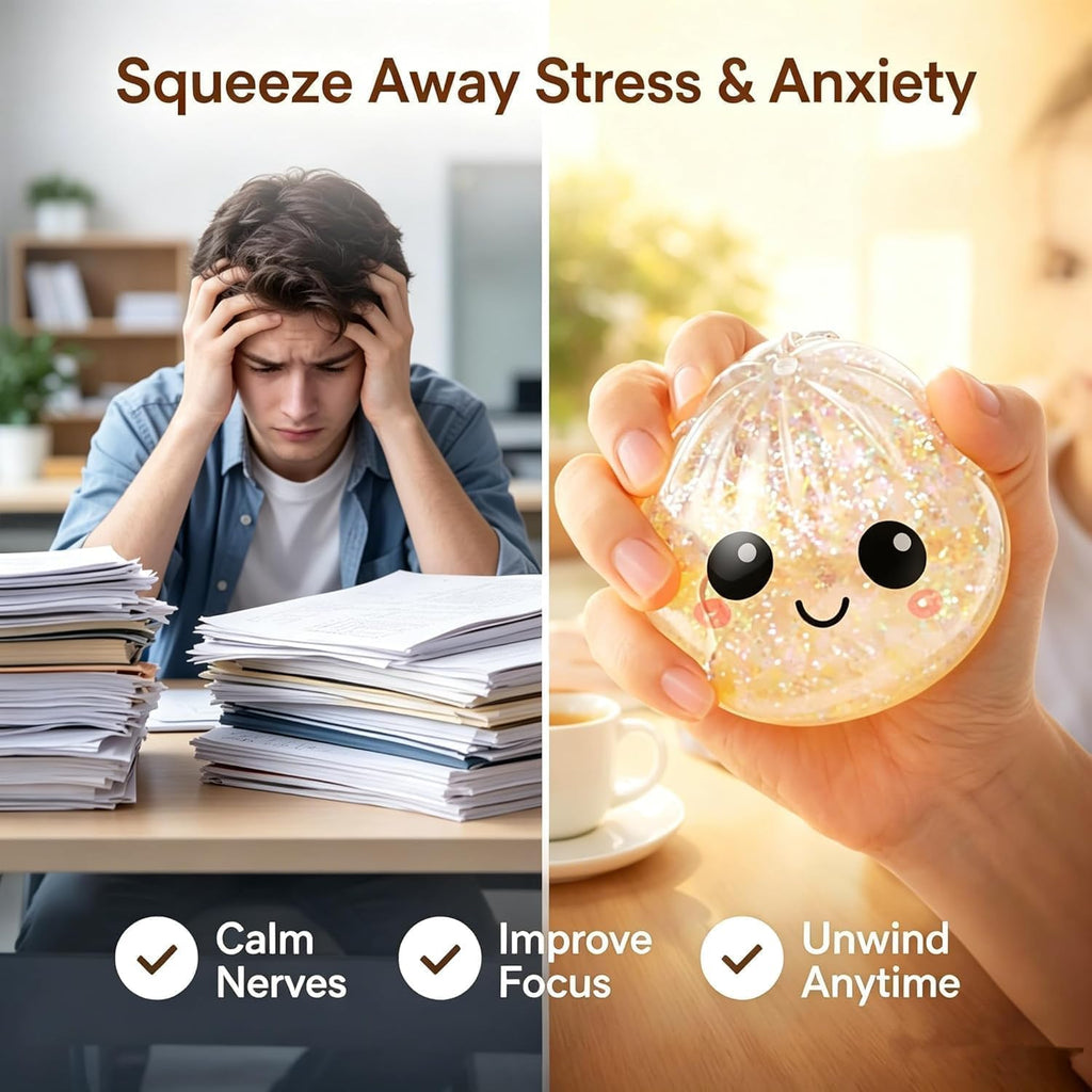 Cute Dumpling Stress Relief Ball