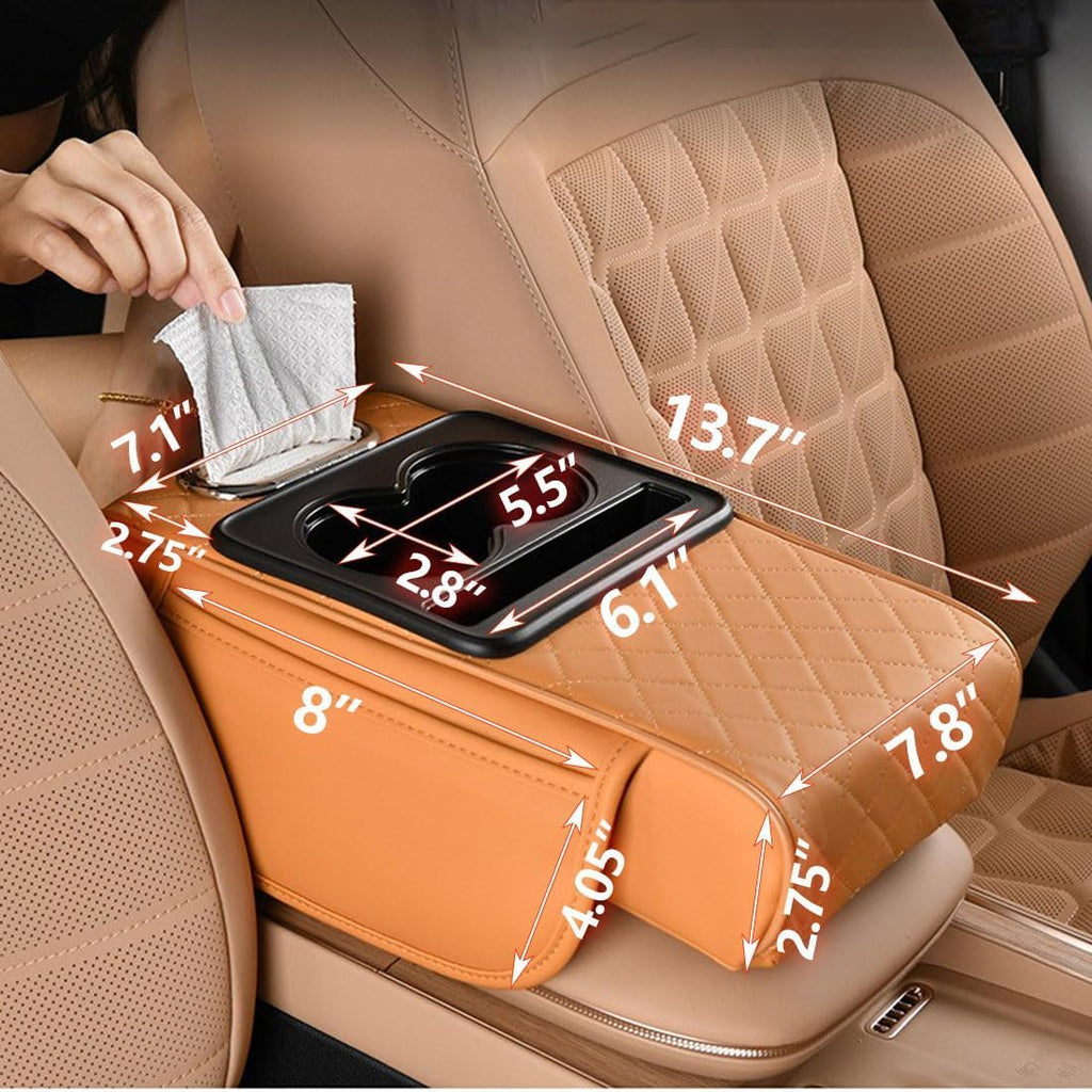 5-in-1 Car Console Organizer