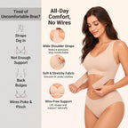 Wireless Posture Support Crossback Bra