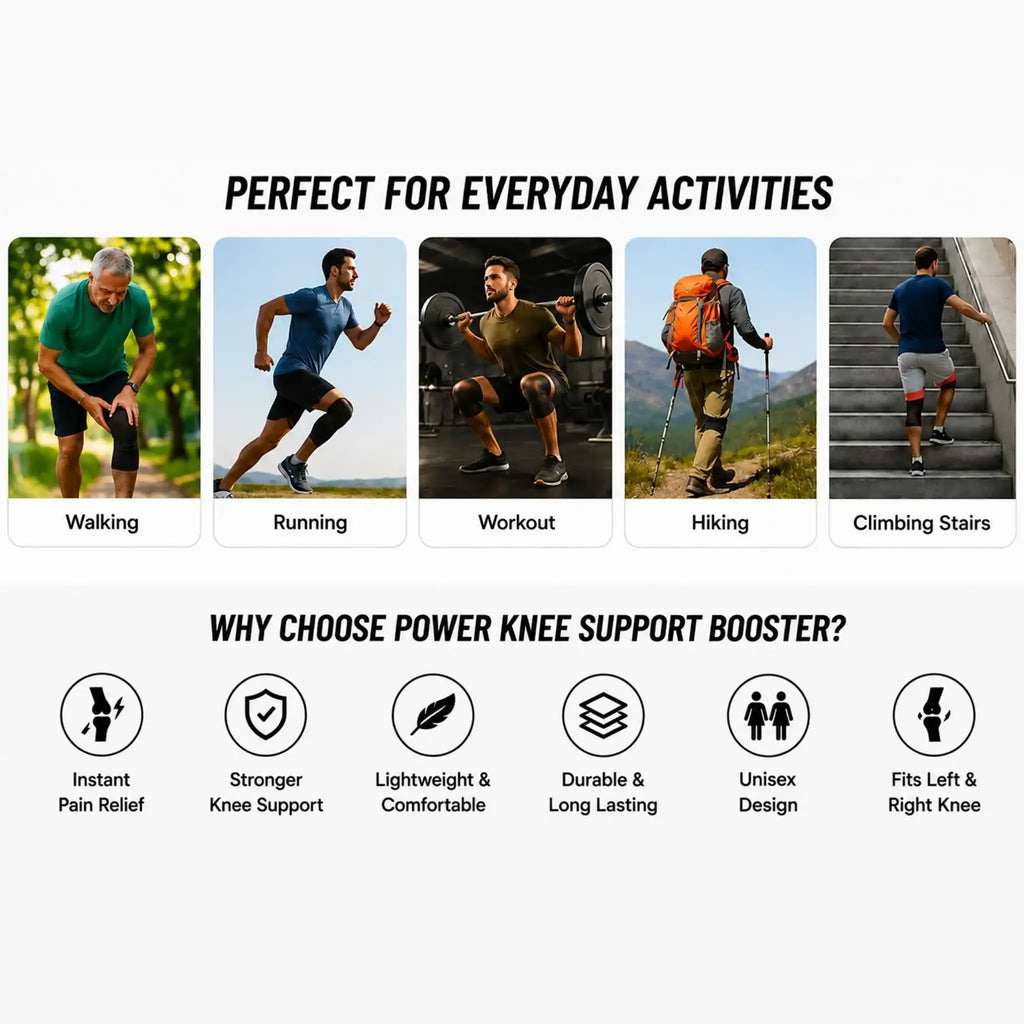 Spring-Assisted Knee Support Brace | Buy 1 Get 1 Free