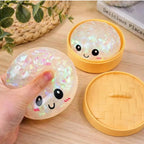 Sparkling Dumpling Squishy Ball — Squeeze, Play, Repeat