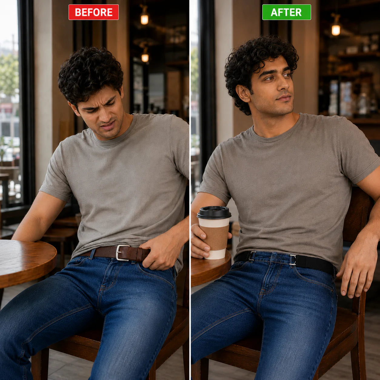 Tactical Buckle-Less Invisible Belt
